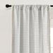 Dakota Fields Boodram Curtain Synthetic/Polyester/Cotton Blend in Gray | 84 H x 52 W in | Wayfair 17192928EA2F44F9B84CC0D443C4BA19