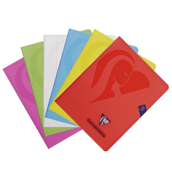 Clairefontaine Schulheft »Mimesys« kariert (4x8 mm) weiß Image