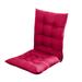 Daiosportswear Clearance Outdoor Seat/Back Chair Cushion Tufted Pillow Spring/Summer Seasonal All Weather Replacement Cushions Wine