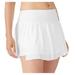 Fila Women`s Whiteline Asymmetrical Tennis Skort White ( SMALL )