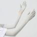 1 Pair Sunscreen Ice Silk Sleeves Finger Arm Ice Silk Gloves Camouflage Long Sleeves For Unisex Spring Summer Sunscreen
