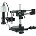 AmScope Industrial Inspection Zoom Monocular Microscope with Double Arm Stand and 1080p HDMI Camera New