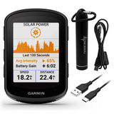 Garmin Edge 540 Solar GPS Cycling Computer Button Controls Advanced Navigation with Wearable4U Power Bank Bundle