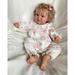 50cm/19.69inch Reborn Baby Dolls Realistic Newborn Baby Dolls with Soft Body Lifelike Reborn Baby Dolls for Kids Realistic Baby Doll Gift for Toddlers A13