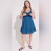 Torrid Swim | Nwt Cover Up Dress By Torrid Size 3 In Poseidon Color Code | Color: Blue/Green | Size: 3x