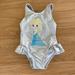 Disney Swim | Disney Frozen Elsa Swimsuit | Color: Silver | Size: 3tg