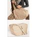 Free People Bags | Free People Sid Distressed Leather Tote Bag Large Beige | Color: Cream/Tan | Size: Xl