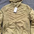 Nike Jackets & Coats | Nike Therma Synthetic Fill Hoodie Jacket Size L Or M Men Nwt $120 | Color: Tan | Size: Various