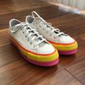 Converse Shoes | Converse Limited Edition 1908 Rainbow Platform Sneakers Size Us6 | Color: Cream/Pink | Size: 6