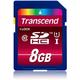 Transcend SD Card SDXC/SDHC Class 10 UHS-I 8GB