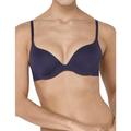 Sloggi Womens 10149138 Wow Lace Wired Padded Bra - Purple - Size 32A