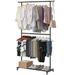 Rebrilliant Liyam 47.24" W Garment Rack, Metal | 78.74 H x 47.24 W x 16.73 D in | Wayfair B3D479C8E399491896A03167DDA8D226