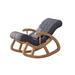 Zoomie Kids Rocking Chair Wood/Solid Wood in Brown | 31.1 H x 21.25 W x 46.45 D in | Wayfair 54BC4FFD17EB48EABBEEF2F10FECF9DB