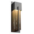 Hammerton Studio Square Glass 16 Inch Tall Outdoor Wall Light - ODB0055-16-AG-BG-G1