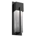 Hammerton Studio Square Glass 16 Inch Tall Outdoor Wall Light - ODB0055-16-TB-FG-L2