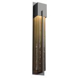 Hammerton Studio Square Glass 28 Inch Tall Outdoor Wall Light - ODB0055-29-SB-SG-G1