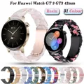 Bracelet de montre en résine pour montre Huawei GT3 GT2 bracelet ceinture bracelets