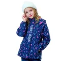 Veste Coupe-Vent et Imperméable pour Enfant Garçon et Fille Vêtement d'Extérieur à Double Couche