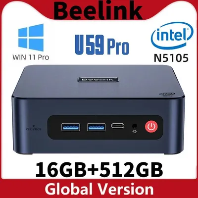 Beelink-Mini PC Intel Alder Lake N95 N100 12e Isabel MINI S12 Pro 8 Go 16 Go DDR4 256 Go SSD