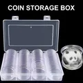 Porte-Capsules pour pièces de monnaie conteneur de rangement avec boîte de rangement pour