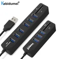 Adaptateur d'extension de ports USB 3/6 pour PC répartiteur multiple USB 2.0 station d'accueil USB