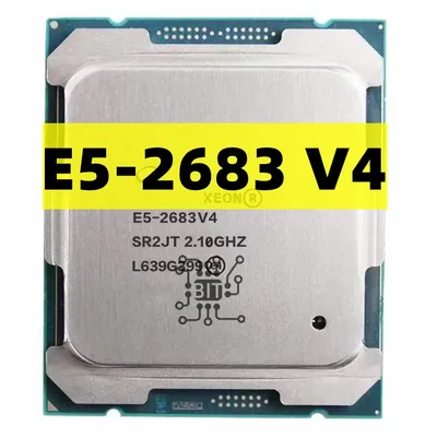 Xeon E5-2683 v4 E5 2683 v4 E5 2683v4 2.1 GHz seize cœurs SR2JT 40M 120W 14nm LGA 2011-3 Processeur