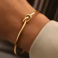 Bracelets en acier inoxydable pour hommes et femmes bracelets vintage mode tissée bracelets de