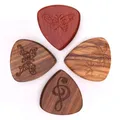 Plectres de guitare en bois massif nouveaux choix de doigts haut de gamme pour accessoires