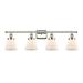 Innovations Lighting 916-4W-11-36 Cone Vanity Cone 4 Light 36 Wide Vanity Light - White