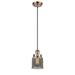 Innovations Lighting 916-1P-10-5 Bell Pendant Bell 5 Wide Mini Pendant - Antique Copper /