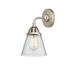 Innovations Lighting Nouveau 2 Cone - 1 Light 6 Sconce Seedy/Brushed Satin Nickel