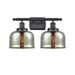 Innovations Lighting 916-2W-13-18 Bell Vanity Bell 2 Light 18 Wide Vanity Light - Black