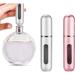 Portable Mini Refillable Perfume Empty Spray Bottle Scent Pump Caseï¼ŒRefillable Perfume Spray Multicolor Atomizer Perfume Bottle for Traveling and Outgoing ï¼ˆ2Pcs/ Pack of 5mlï¼‰