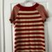 Kate Spade Dresses | Kate Spade Stripe Sweater Dress Size L | Color: Red | Size: L