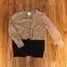 J. Crew Sweaters | J Crew Colorblock Clare Cardigan | Color: Black/Tan | Size: Xs