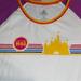 Disney Tops | Disney Parks Disneyland Castle T Shirt | Color: Purple/White | Size: Xxl