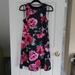 Jessica Simpson Dresses | Jessica Simpson Floral Dress | Color: Black/Pink | Size: 6