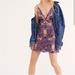 Free People Dresses | Free People Night Shimmers Dress Size 0 | Color: Purple/Tan | Size: 0