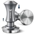 51mm Espresso Tamper, YMWVH Premium Barista Espresso Coffee Tamper with Dual Spring Loaded Flat Stainless Steel Base, Constant 30lb, Compatible with Delonghi Espresso Coffee Machine