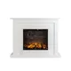 Focal Point Atherstone Slate White Electric Fire Suite