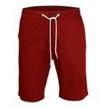 Men's Plain Drawstring Shorts - Rust 30" David Wej