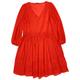 Women's Red Lightness Of Being Mini Dress - Coral Large Nokaya