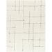 Gray 84 x 63 x 0.55 in Area Rug - Orren Ellis Ashmin Machine Woven Polyester Area Rug in Cream/Polyester | 84 H x 63 W x 0.55 D in | Wayfair
