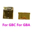 Coque plaquée or pour GBC étui en plastique de remplacement pour cartouche de carte de jeu GBA GB