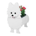 VIVISPECIAL Dog Planter Plant Pot Animal Flower Planter Pot for Garden Decoration Storage Container Dog Planters Handmade Planter for Garden Flower Cactus Office Home Decor