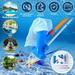 YouLoveIt Pool Skimmer Net Pool Pole Pool Net Skimmer Pool Cleaning Kit Swimming Pool Cleaner Supplies Swimming Pool Cleaning Leaf Skim Net