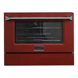 Kucht 30 Stainless Steel Oven Door/Kick Plate Accessory for KNG301 in Red