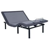 Coaster Furniture Negan Grey and Black Adjustable Bed Base