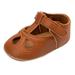 12-18 Months Baby Girls Shoes Infant Mary Jane Flats Princess Wedding Dress Baby Sneaker Shoes Toddler Shoes Baby Girls Cute Fashion Soft Bottom Sandals Brown