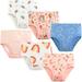 6 Packs Toddler Girls Underwear Girls Cotton Panties Size 2T 3T 4T 5T 6T 7T